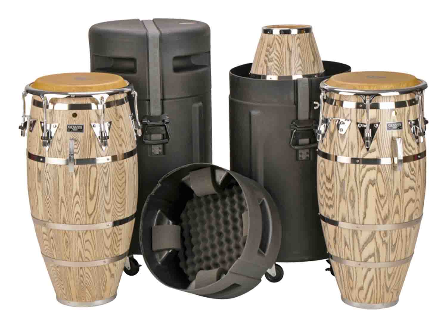 SKB Cases 1SKB-D3217 Mid-sized Conga Case with Wheels - Hollywood DJ