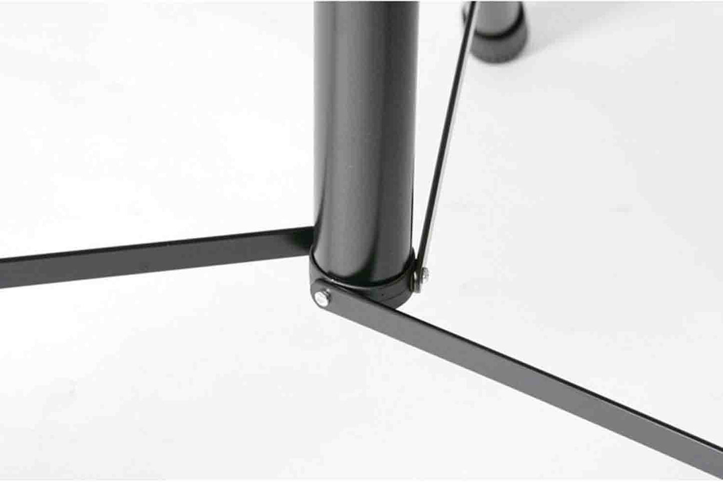 K&M 21436.177.55 Aluminum Speaker Stand - Black - Hollywood DJ