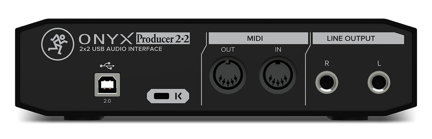 Mackie Onyx Producer 2-2 USB Audio Interface With MIDI - Hollywood DJ