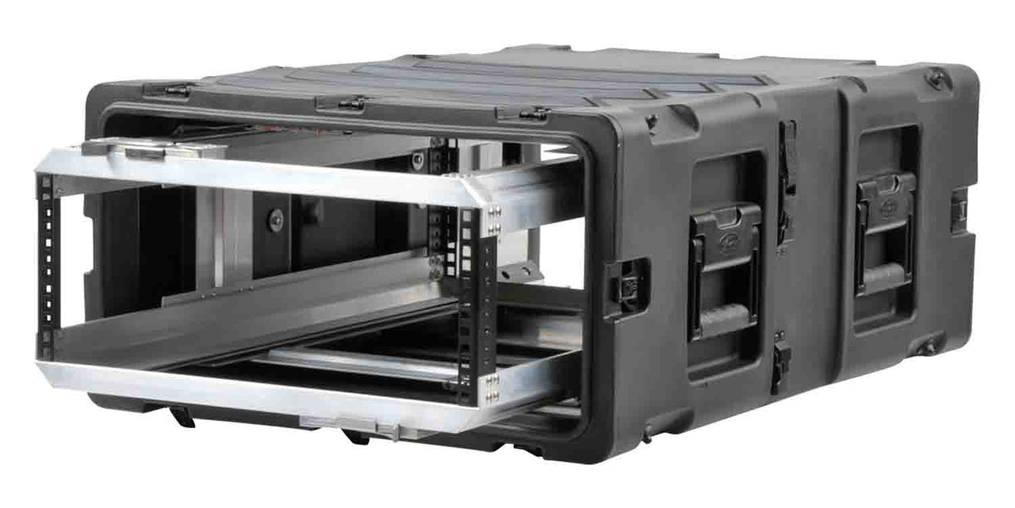 SKB Cases 3RR-4U30-25B, 4U 30-Inch Deep RR Series Shock Rack Case - Hollywood DJ