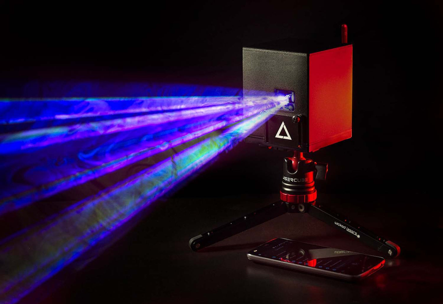 Open Box: X-Laser LaserCube 2.5W WIFI PRO DJX Package by Wicked Lasers - Hollywood DJ