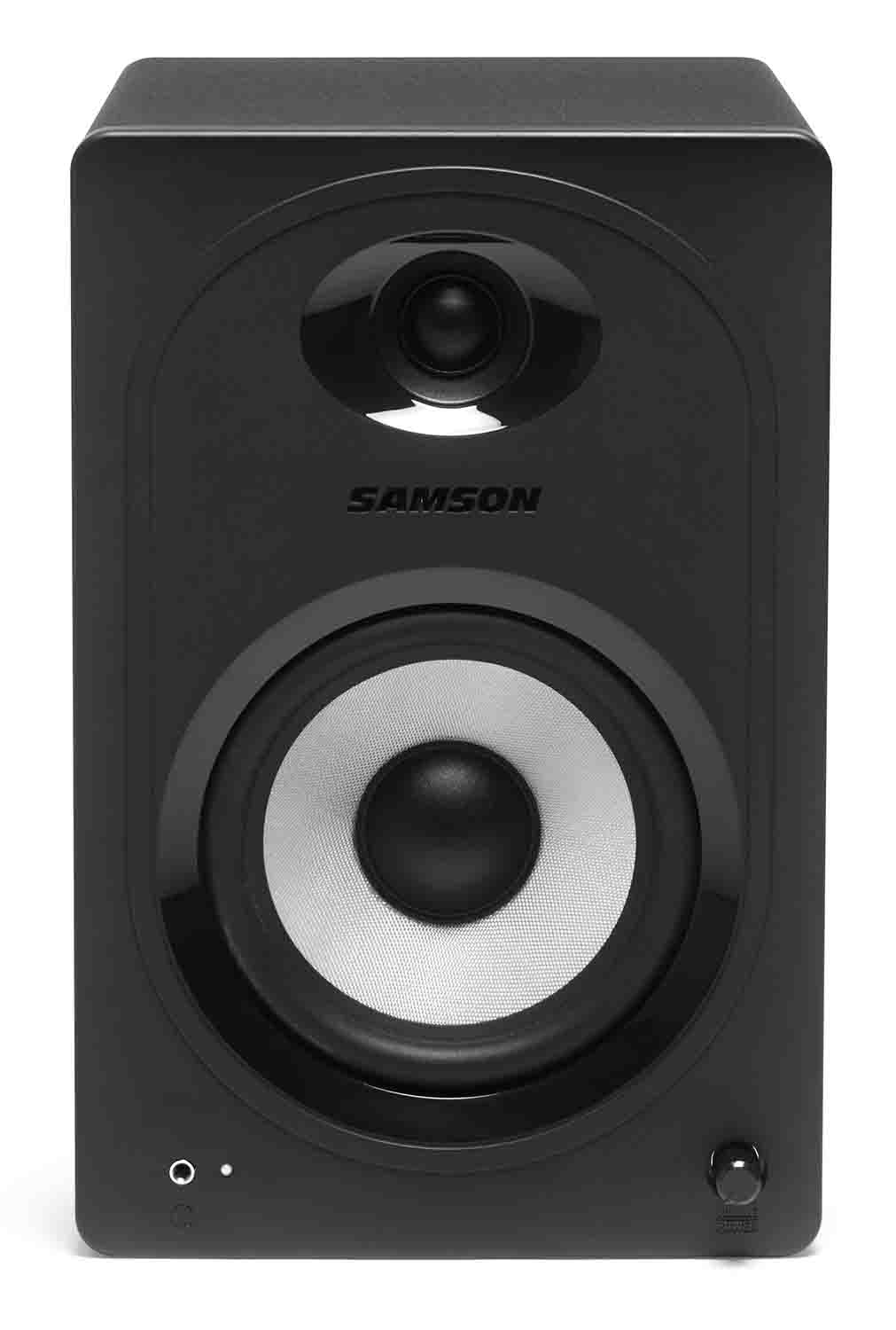 Samson MediaOne M50BT Powered 5-Inch 2-Way Studio Monitors with Bluetooth