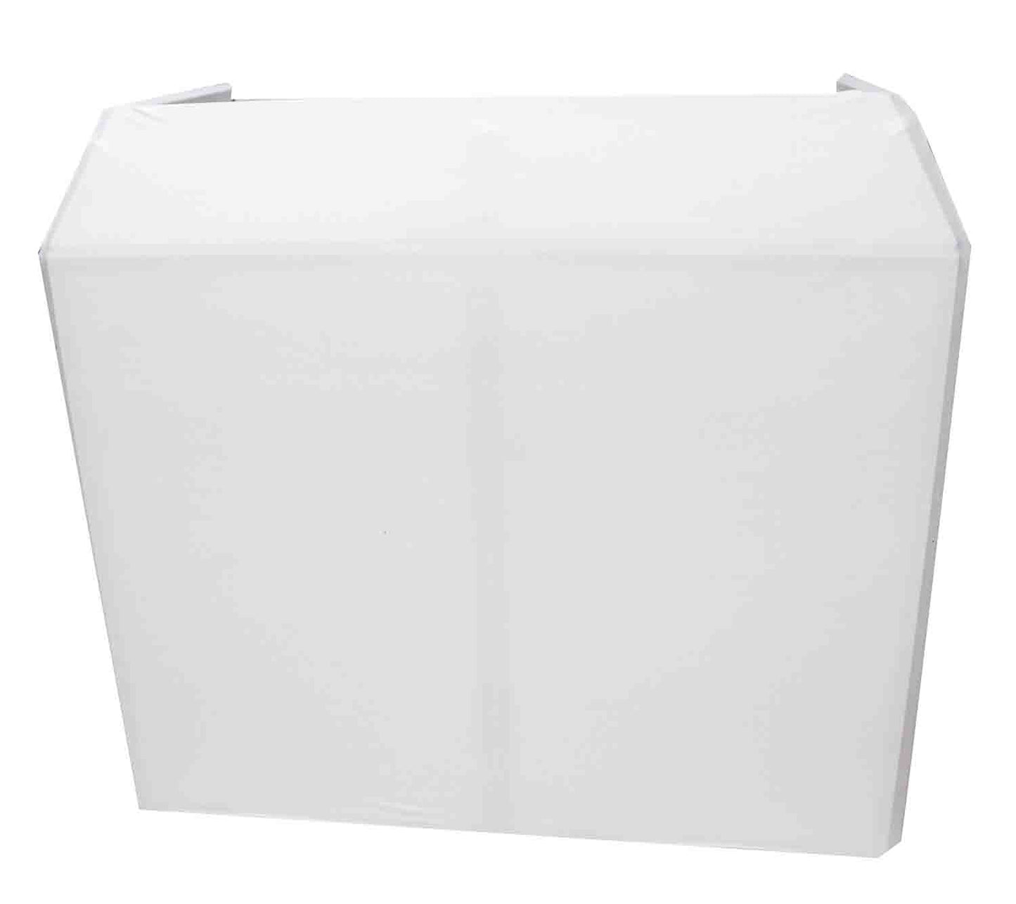 ProX XF-MESA-MK2 DJ Facade Table Station with White & Black Scrims and Padded Carry Bag - Hollywood DJ