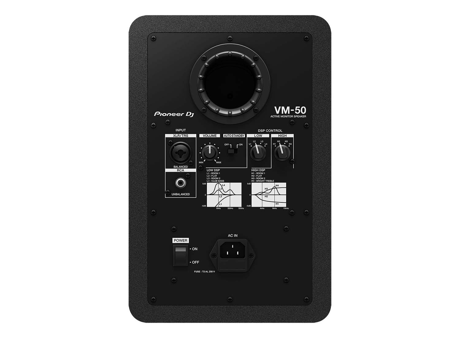Pioneer VM-50 Studio Monitor Package with Desktop Clamp Mount - Hollywood DJ