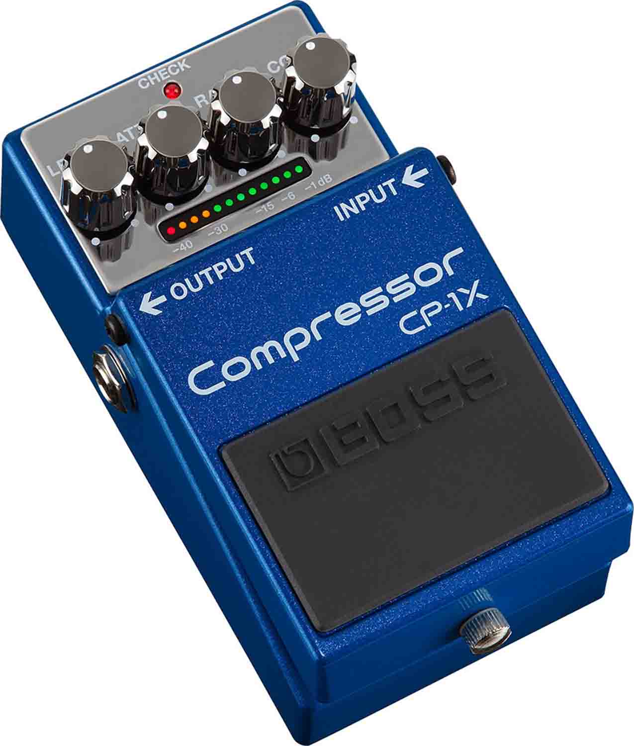Boss CP-1X Compressor Effects Pedal with Gain Reduction Indicator - Hollywood DJ