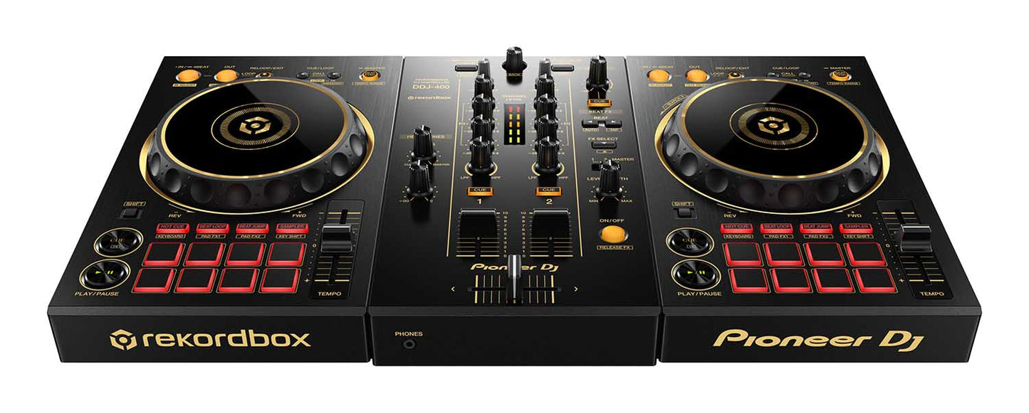 B-Stock: Pioneer DJ DDJ-400-N, Lightweight and Portable Design DJ Controller - Hollywood DJ