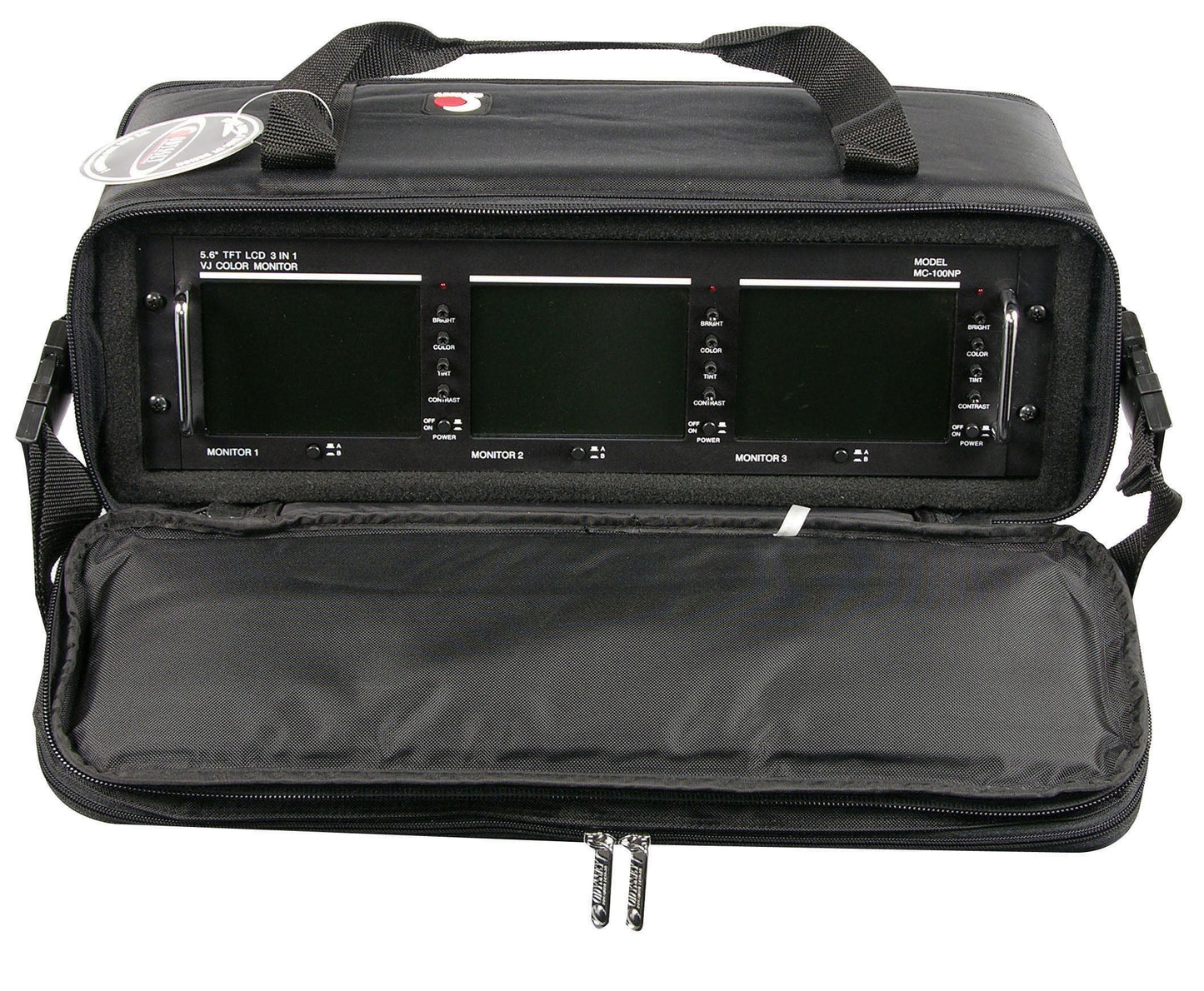 Odyssey BR308 3U Rack Bag with 8″ Interior Depth - Hollywood DJ