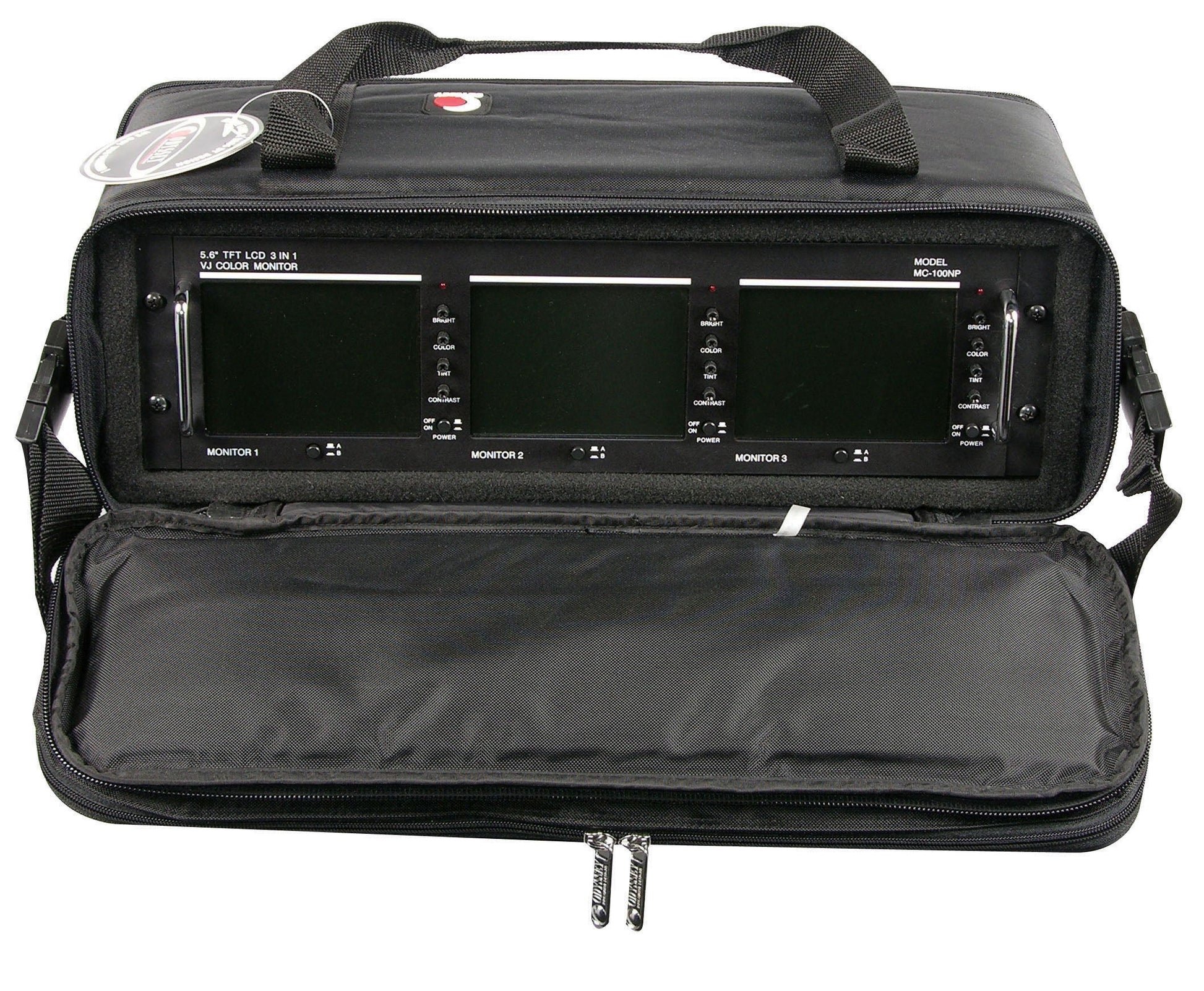 Odyssey BR308 3U Rack Bag with 8″ Interior Depth - Hollywood DJ
