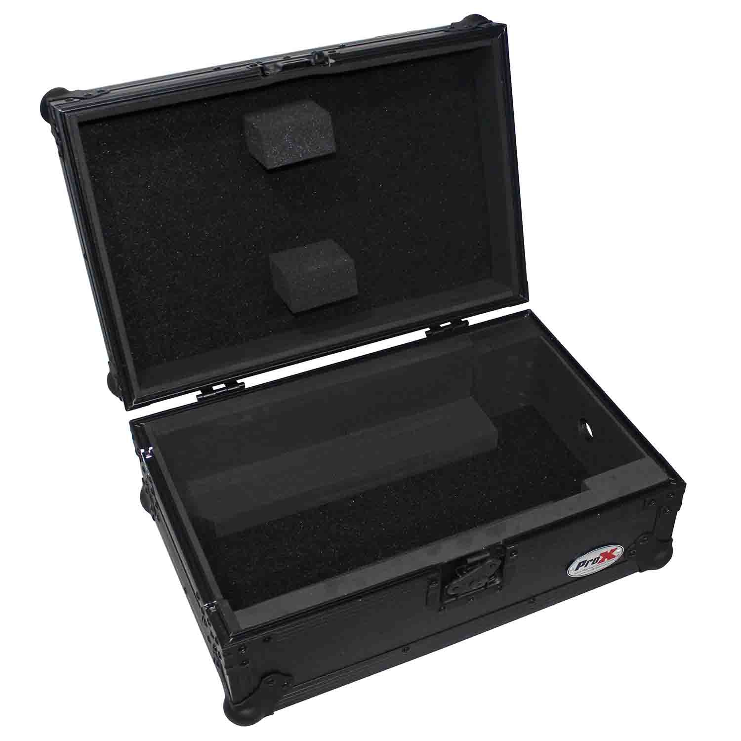 ProX XS-DJMS9BL DJ Flight Case For Pioneer DJM-S9 DJ Mixer - Black on Black - Hollywood DJ