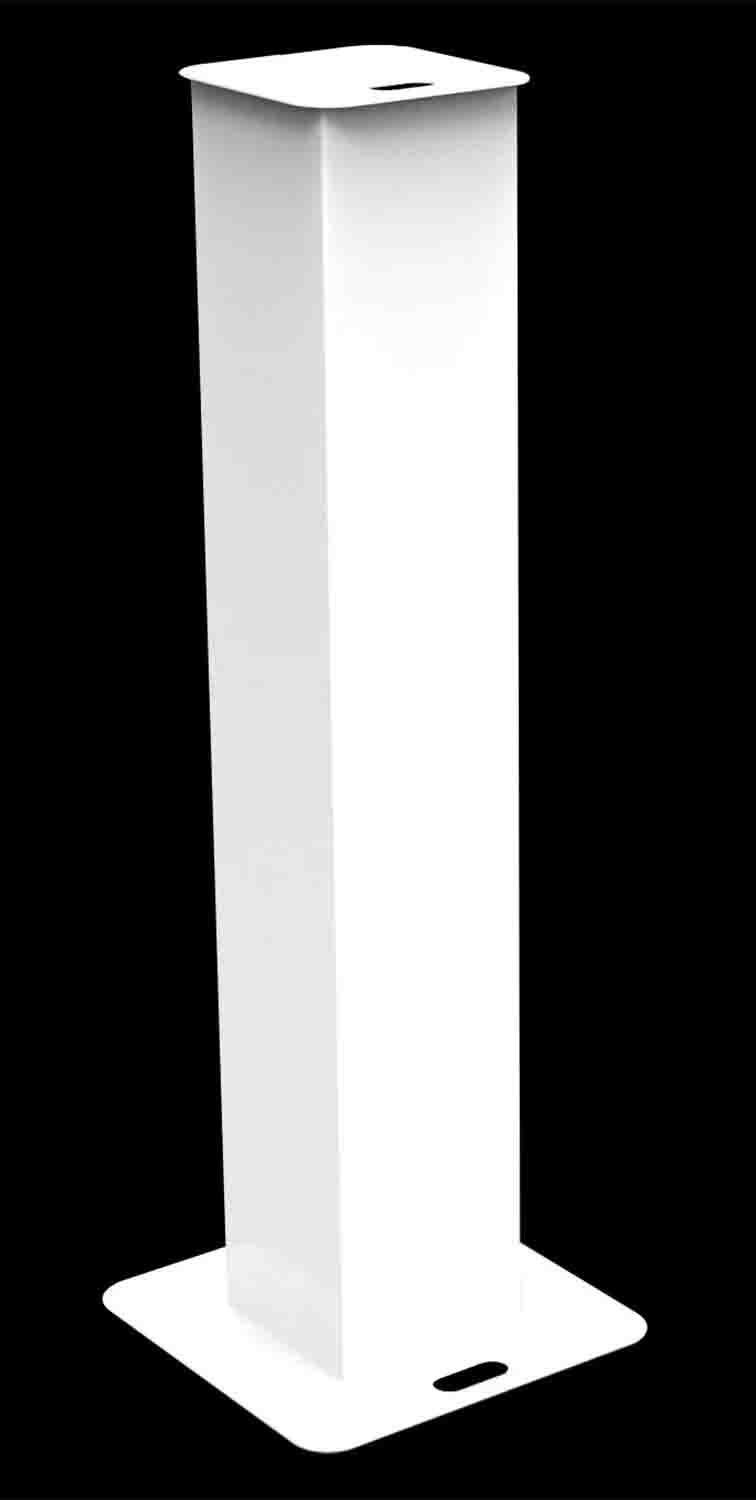 Odyssey LVS4677WHT Professional All-Purpose Height Adjustable Portable Light Column - White - Hollywood DJ