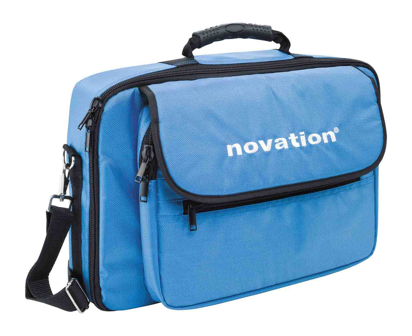 Novation BASS-STATION-II-BAG Soft Carrying Case for Bass Station II Synth - Light Blue - Hollywood DJ