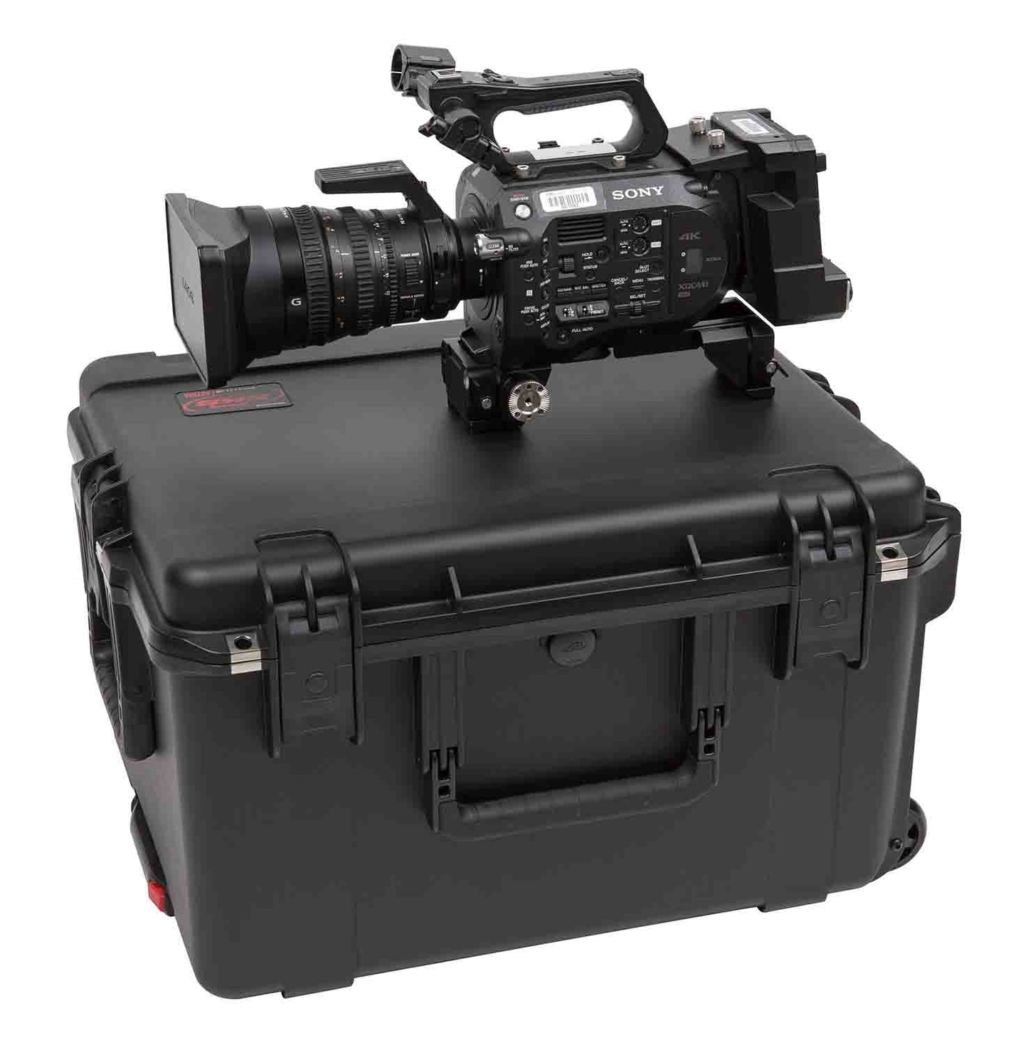 SKB Cases 3i-2217-12DT iSeries 2217-12 Case with Think Tank Video Dividers and Lid Foam - Black - Hollywood DJ