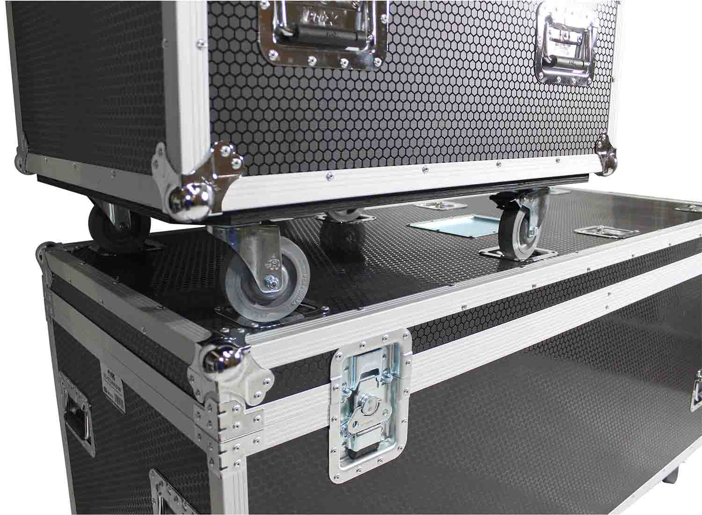 PROX XS-UTL246030W MK2 Heavy-Duty Truck Pack Utility Flight Case W-Divider and Tray Kit - Hollywood DJ