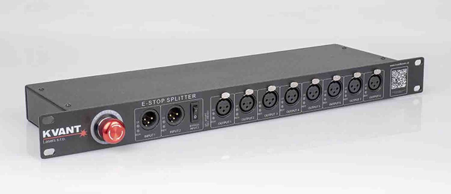 Kvant Lasers E-STOP splitter 8 Laser Projector - Hollywood DJ