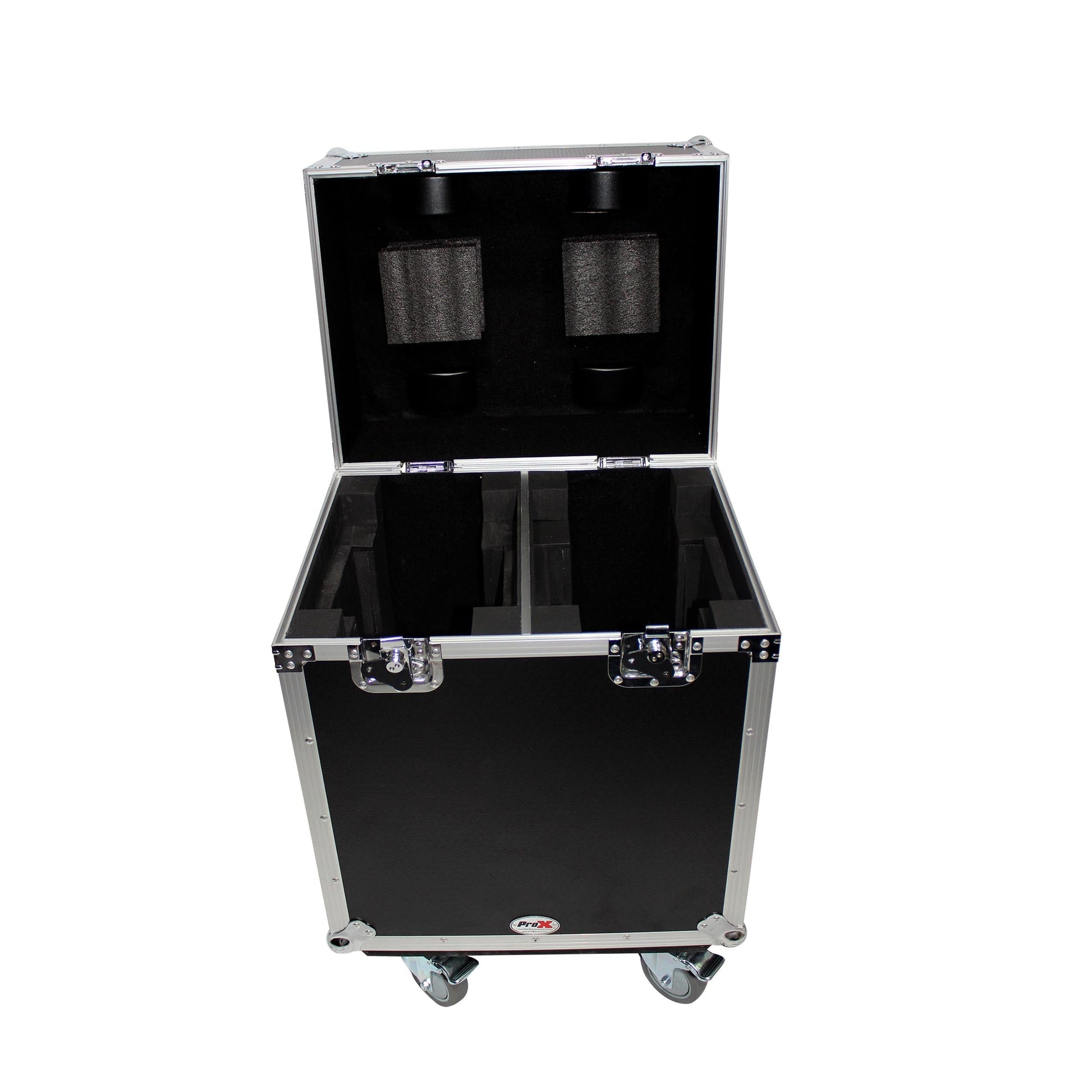B-Stock: ProX XS-MH140X2W 140 Style Moving Head Lighting Case for 2 Units - Hollywood DJ