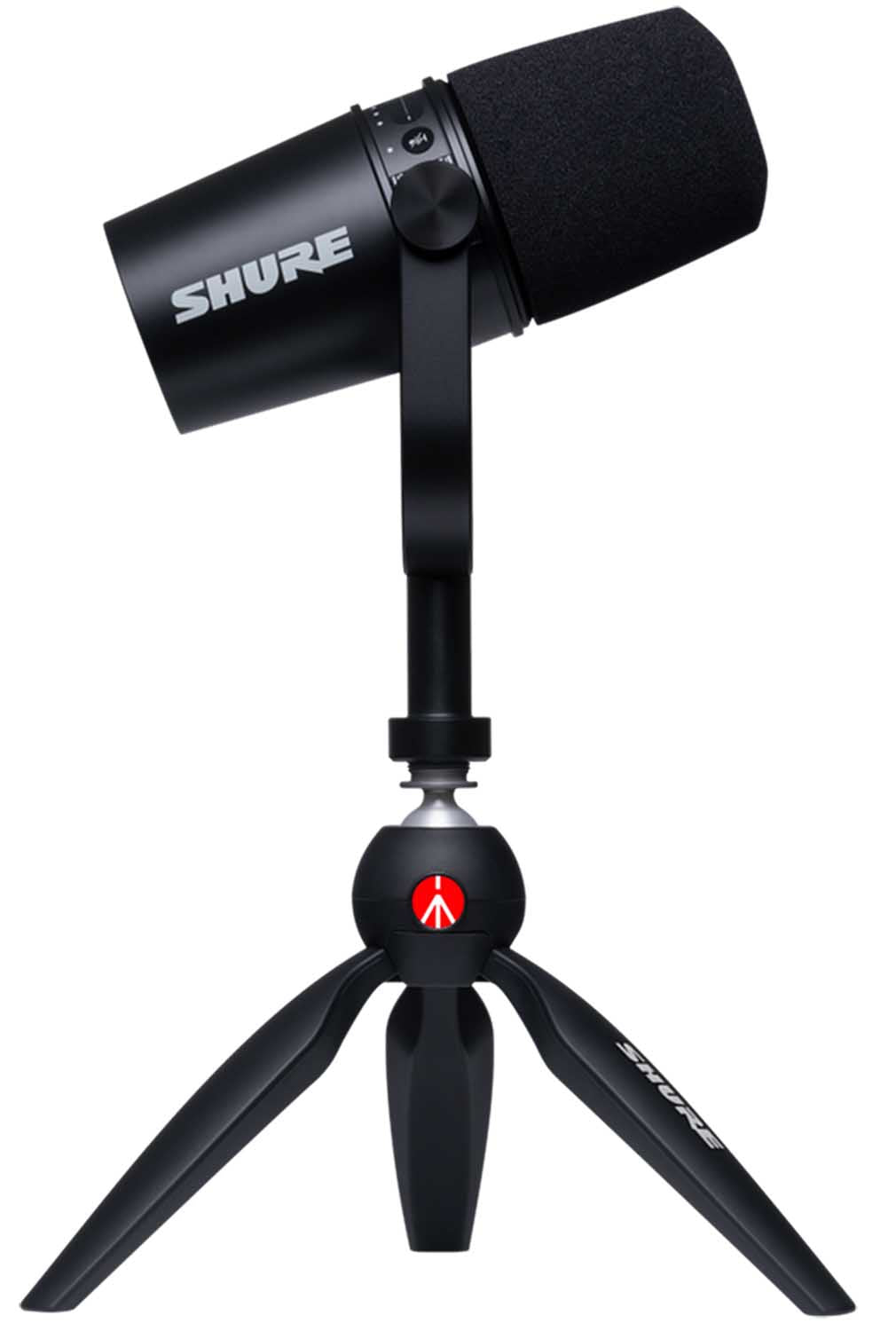 Shure MV7-K-BNDL Podcast Microphone Bundle - Black - Hollywood DJ
