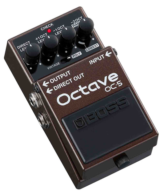 B-Stock: Boss OC-5, Octave Compact Pedal - Hollywood DJ