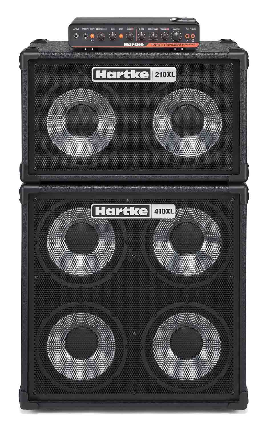 Samson 210XL v2, 200-Watt 2x10 Speaker Cabinet for Electric Bass Amplifiers