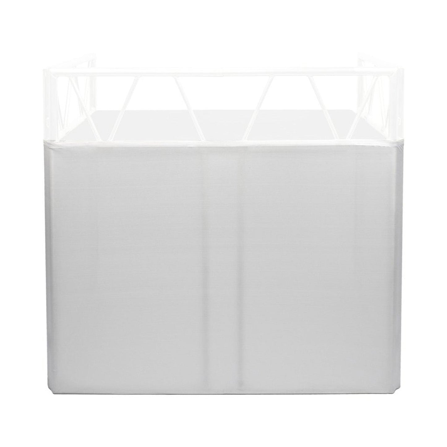 B-Stock: REPLACEMENT SCRIM Headliner HL30502 Indio DJ Booth Scrim - White - Hollywood DJ