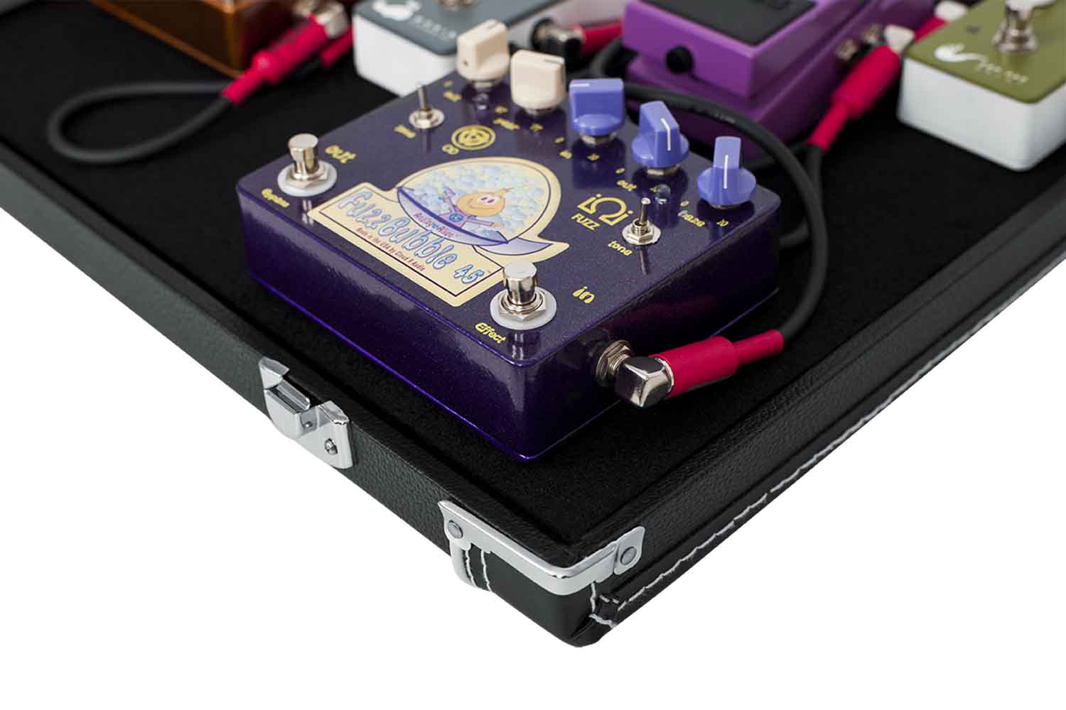 Gator Cases GW-GIGBOXJR Pedal Board and Guitar Stand Case - Black - Hollywood DJ