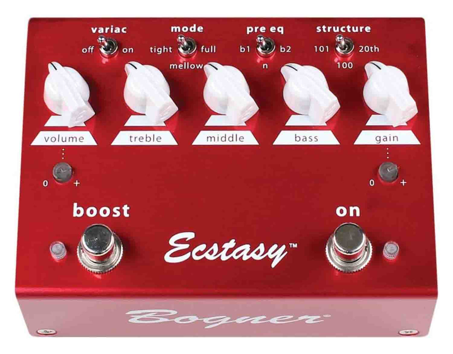 B-Stock: Bogner Ecstasy Red Overdrive Pedal - Hollywood DJ