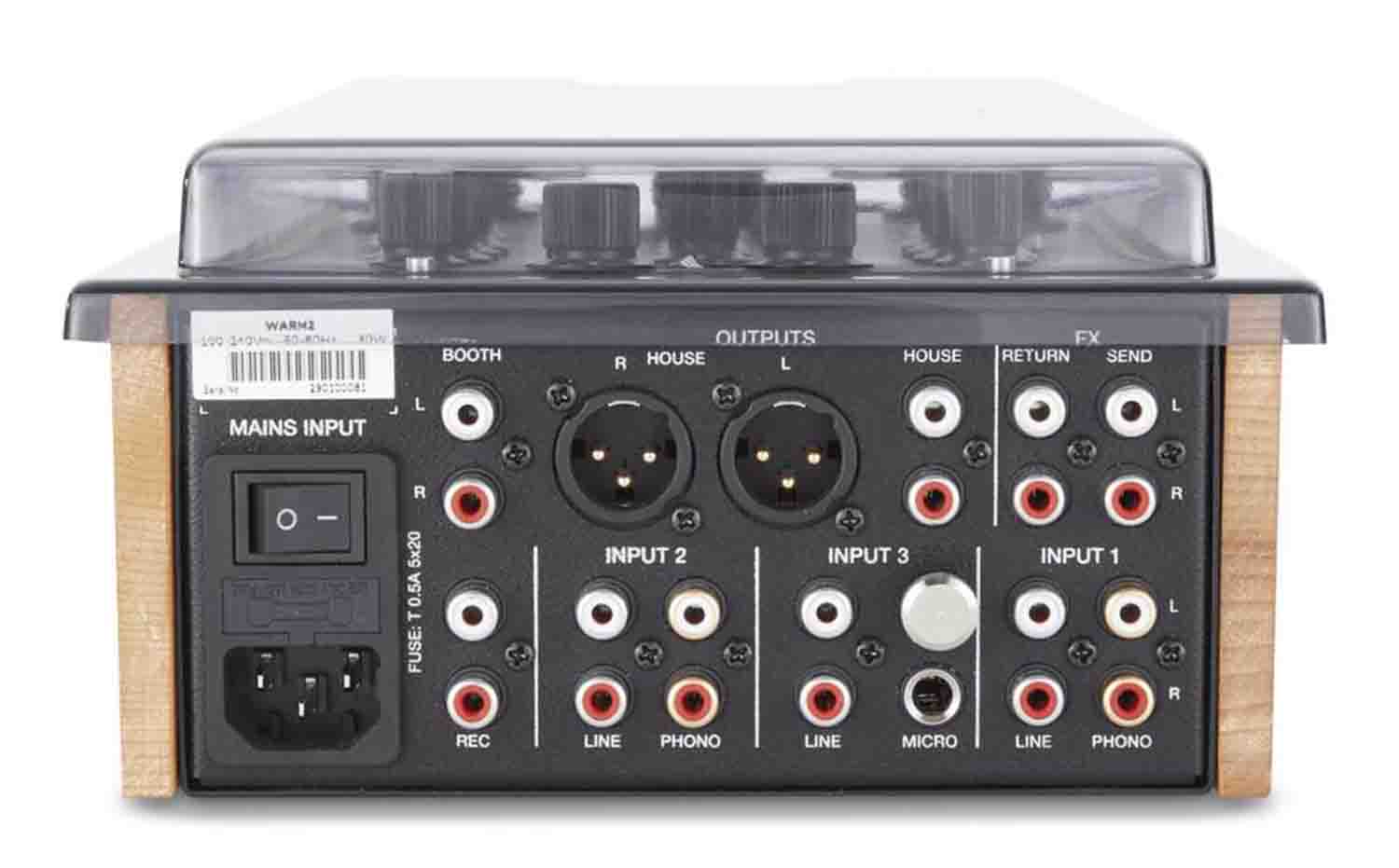 Decksaver DS-PC-WARM2 Protection Cover for Ecler Warm 2 - Hollywood DJ