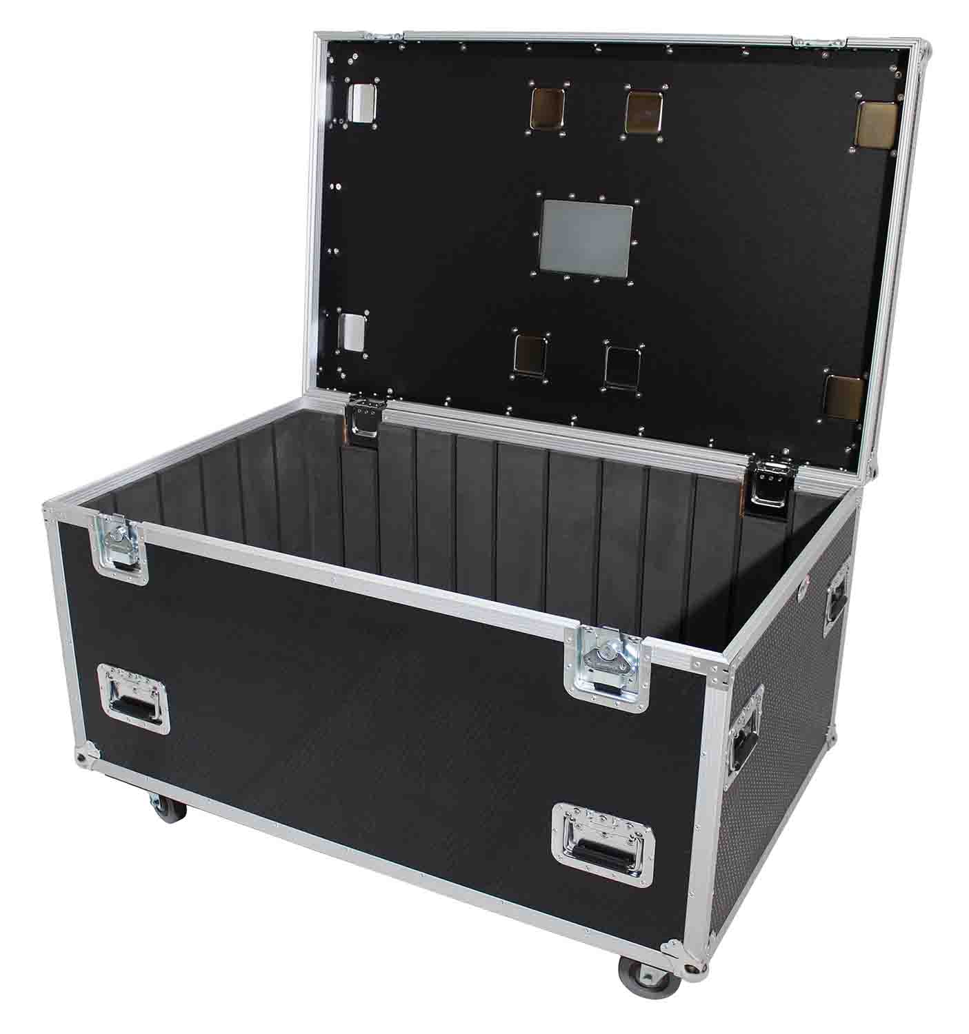 PROX XS-UTL483030W MK2 TruckPaX Heavy-Duty Truck Pack Utility Flight Case W-Divider and Tray Kit - 1/2 Inch Plywood - Hollywood DJ