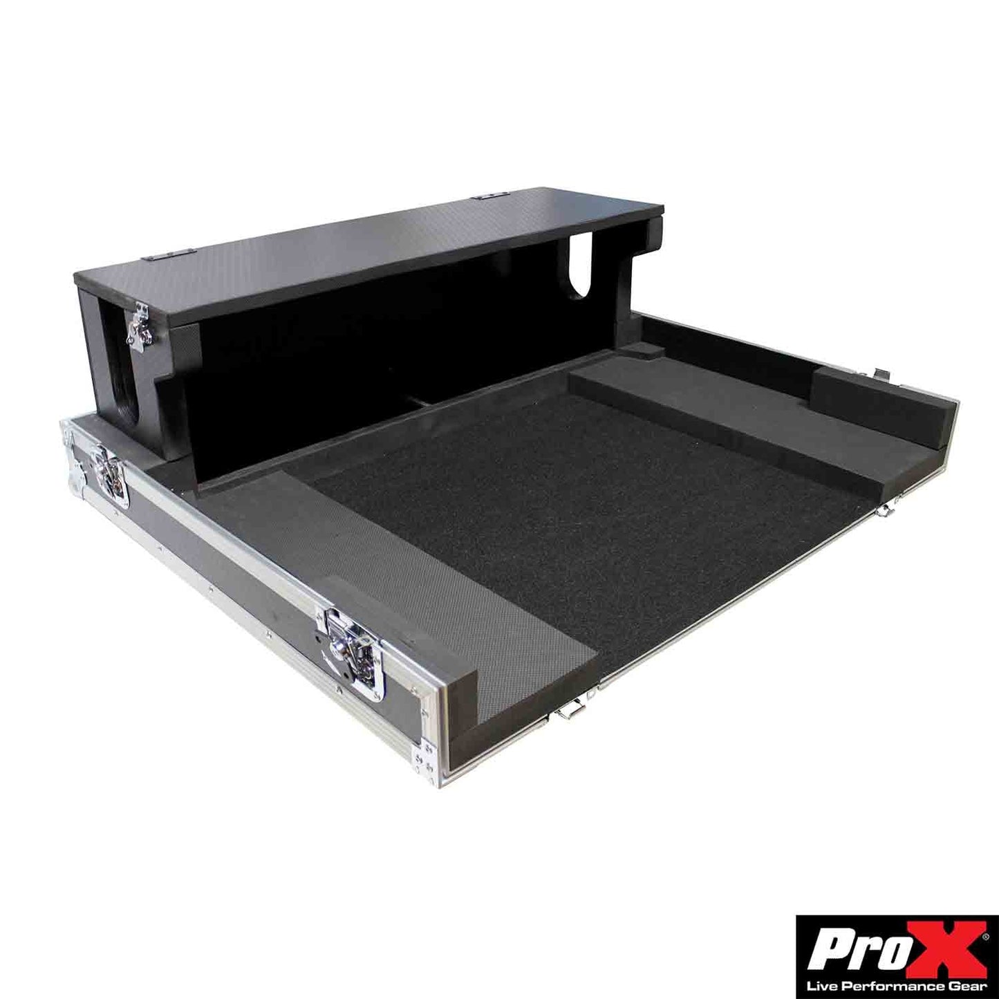 B-Stock: ProX XS-AHGLD80DHW DJ Road Case for Allen & Heath GLD-80 Mixing Board with Doghouse and Wheels - Hollywood DJ