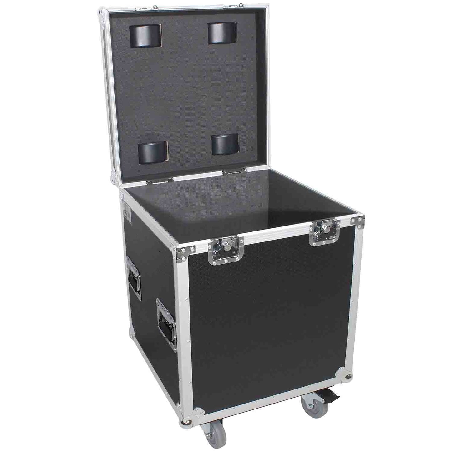 ProX XS-UTL4 Half Trunk Utility Flight Case with Casters 22.5" x 22.5" x 25.00" - Hollywood DJ