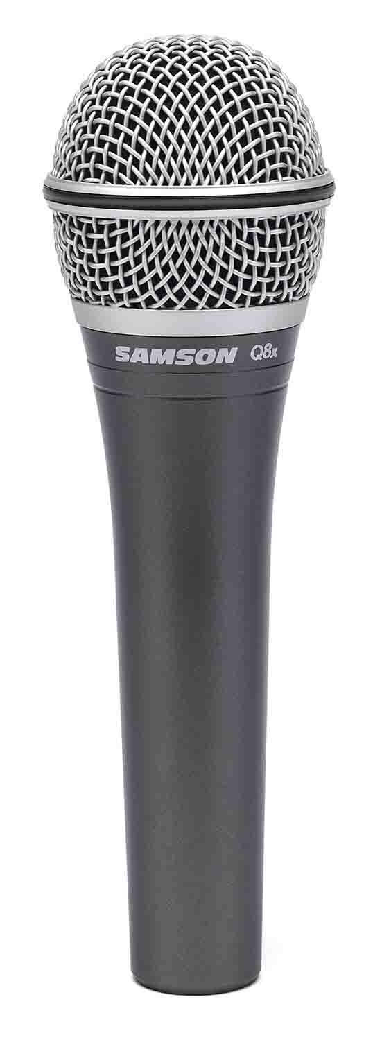 Samson Q8x Dynamic Super Cardioid Handheld Microphone - Hollywood DJ