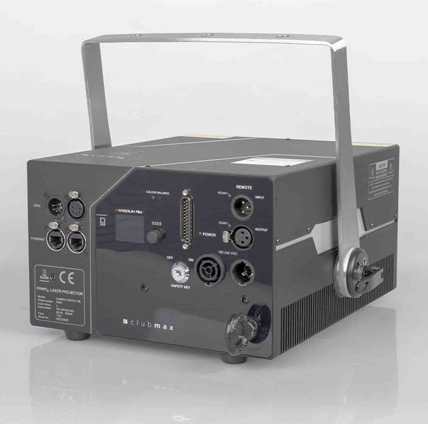 Kvant Lasers Clubmax 6800 FB4 Laser Projector with FB4 Interface - Hollywood DJ