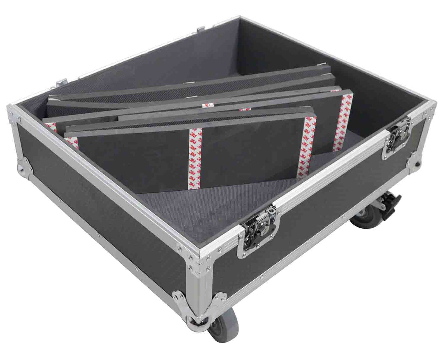 B-Stock: ProX XS-252521SPW Subwoofer Speaker Flight Case with Casters Interior - Hollywood DJ