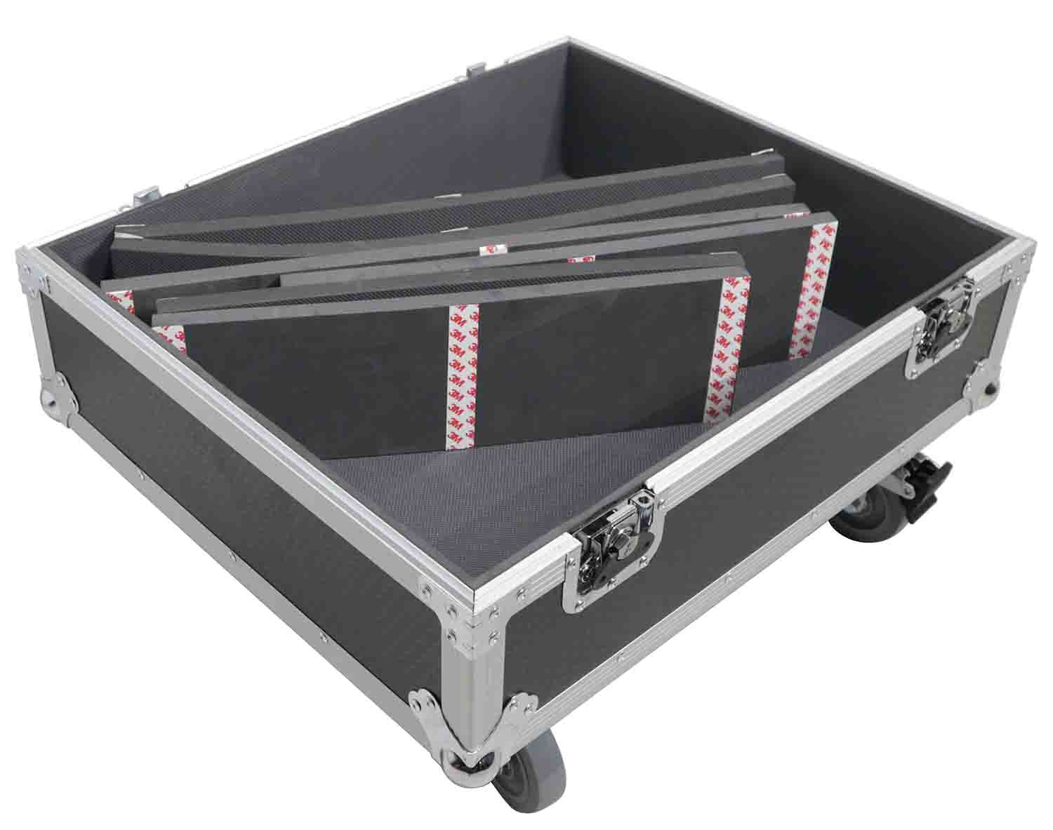 B-Stock: ProX XS-252521SPW Subwoofer Speaker Flight Case with Casters Interior - Hollywood DJ