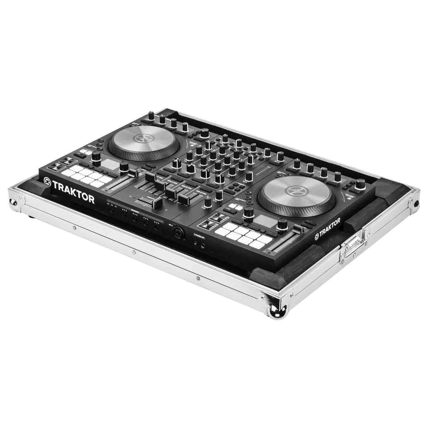 Odyssey FRTKS4MK3 DJ Case for Low Profile Native Instruments Traktor Kontrol S4 MK3 - Hollywood DJ