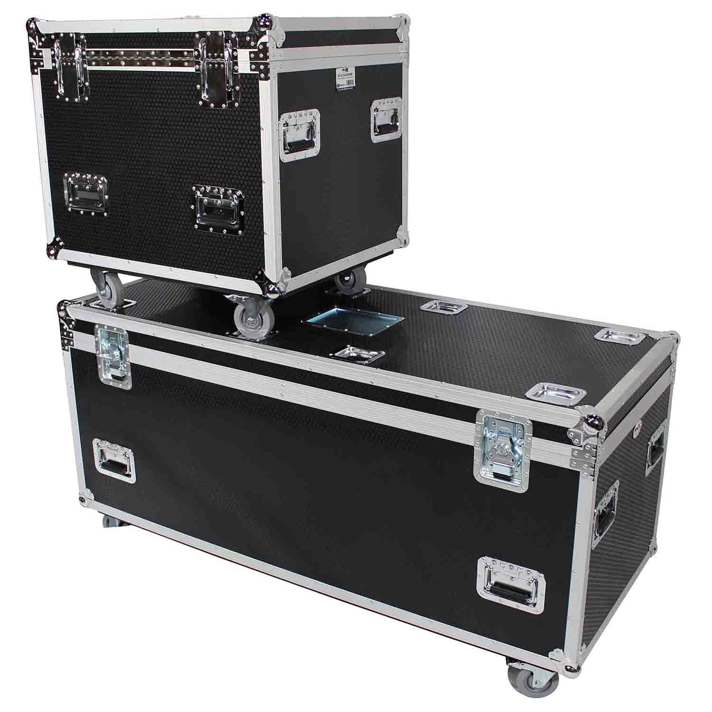PROX XS-UTL246030W MK2 Heavy-Duty Truck Pack Utility Flight Case W-Divider and Tray Kit - Hollywood DJ