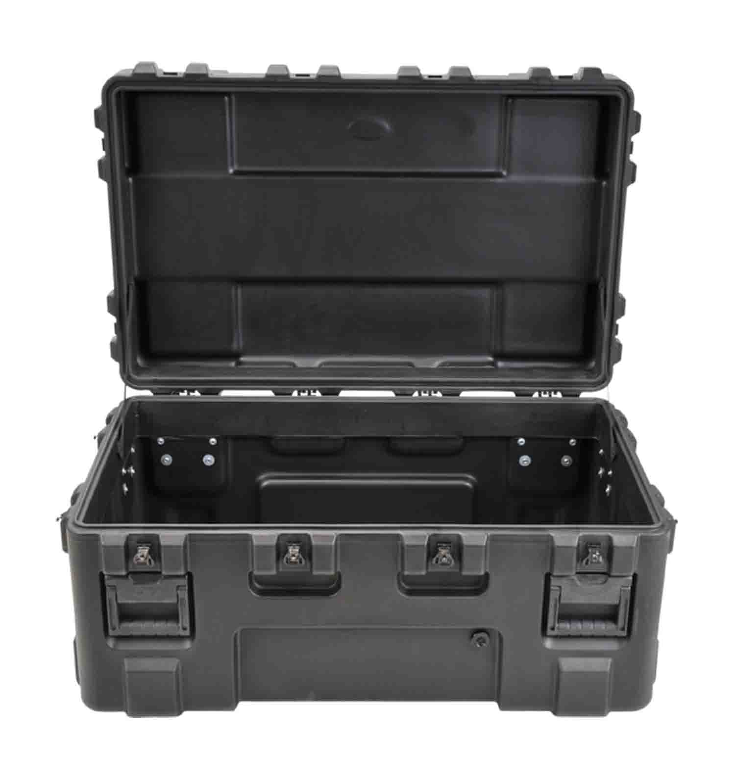 SKB Cases 3R4024-24B-E Roto-Molded Mil-Standard Utility Case with Empty Interior - Hollywood DJ