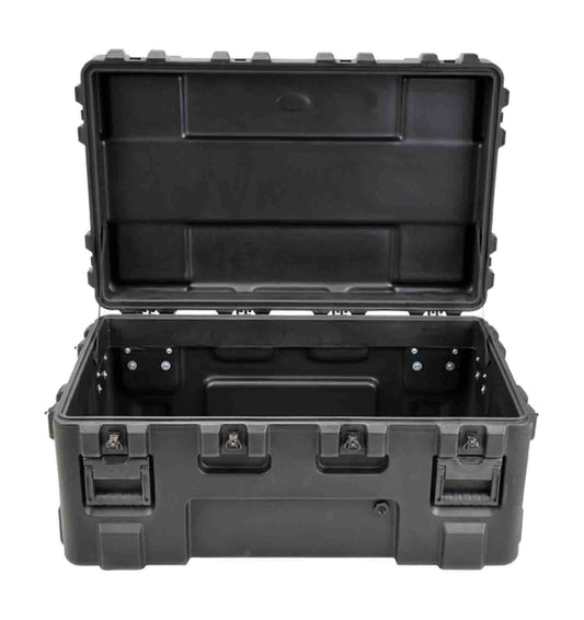 SKB Cases 3R4024-24B-E Roto-Molded Mil-Standard Utility Case with Empty Interior - Hollywood DJ