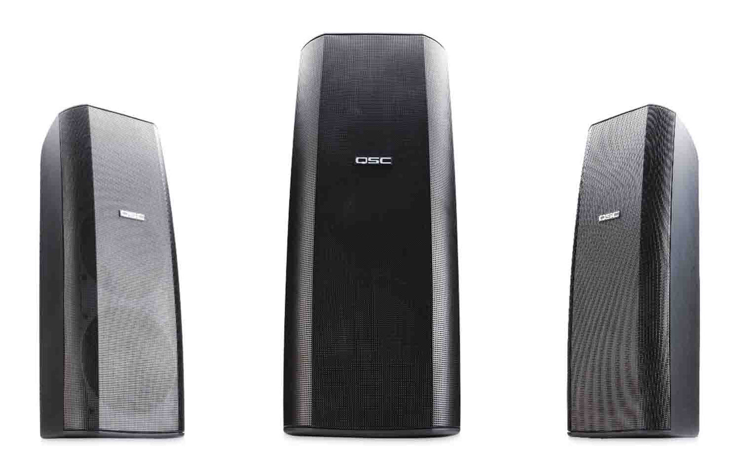 QSC AD-S282H-BK 8-Inch 2-Way Loudspeaker - Black - Hollywood DJ