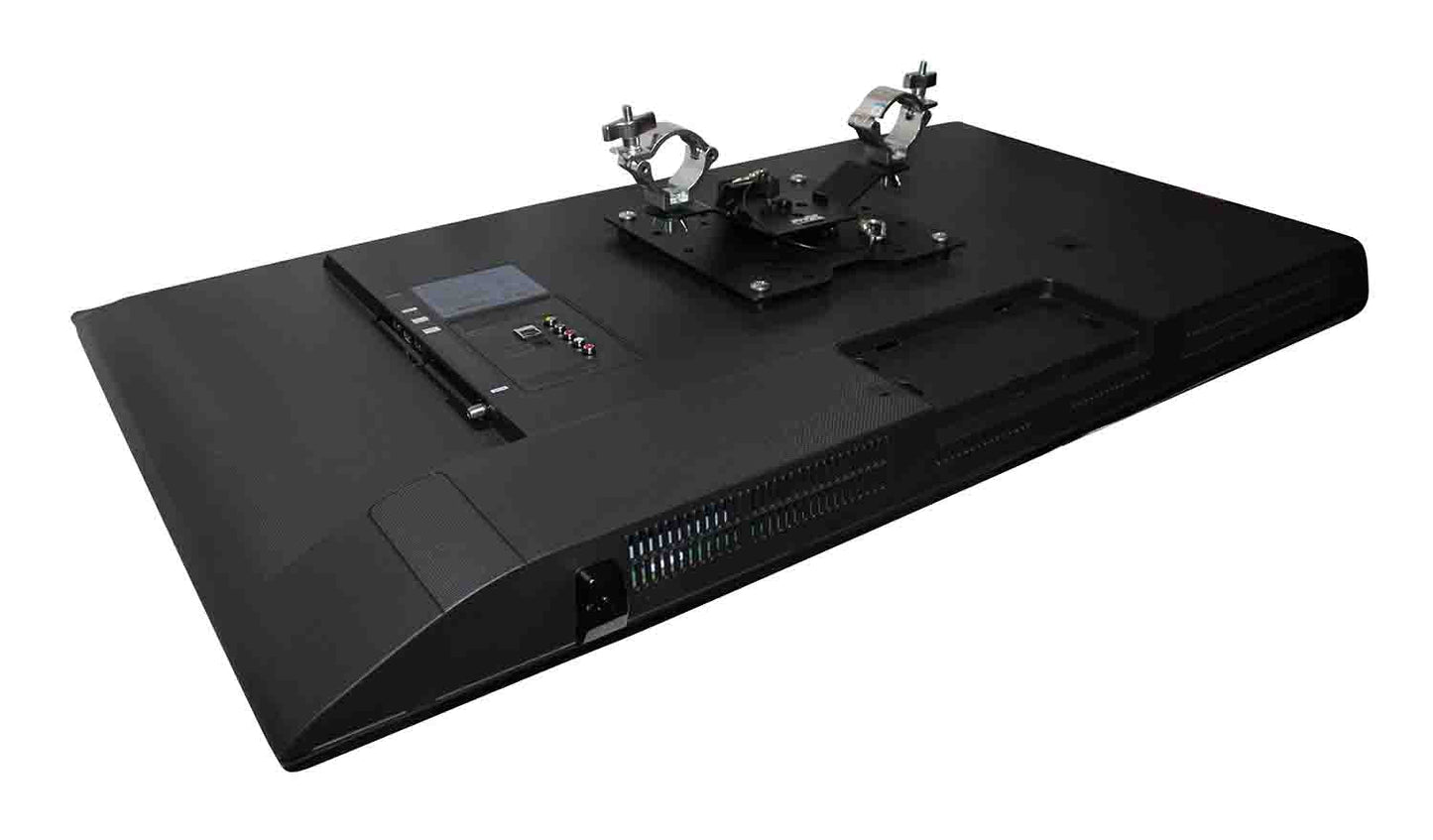ProX XT-MEDIAMOUNT Universal 32" to 80" TV Bracket Vesa Mount for F34 F32 and 12 Inch Bolt Truss Clamp or Speaker Stands - Hollywood DJ