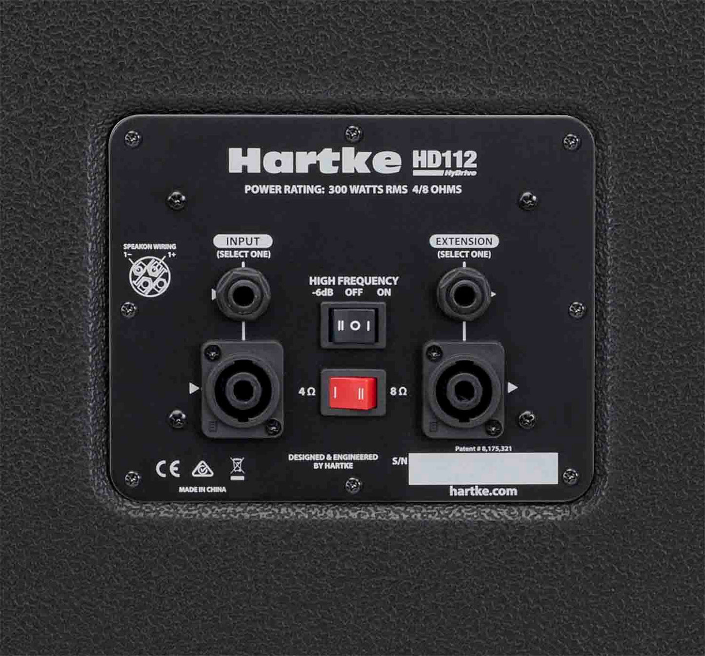 Samson HyDrive HD112, 300-watt 1x12-Inch Bass Cabinet