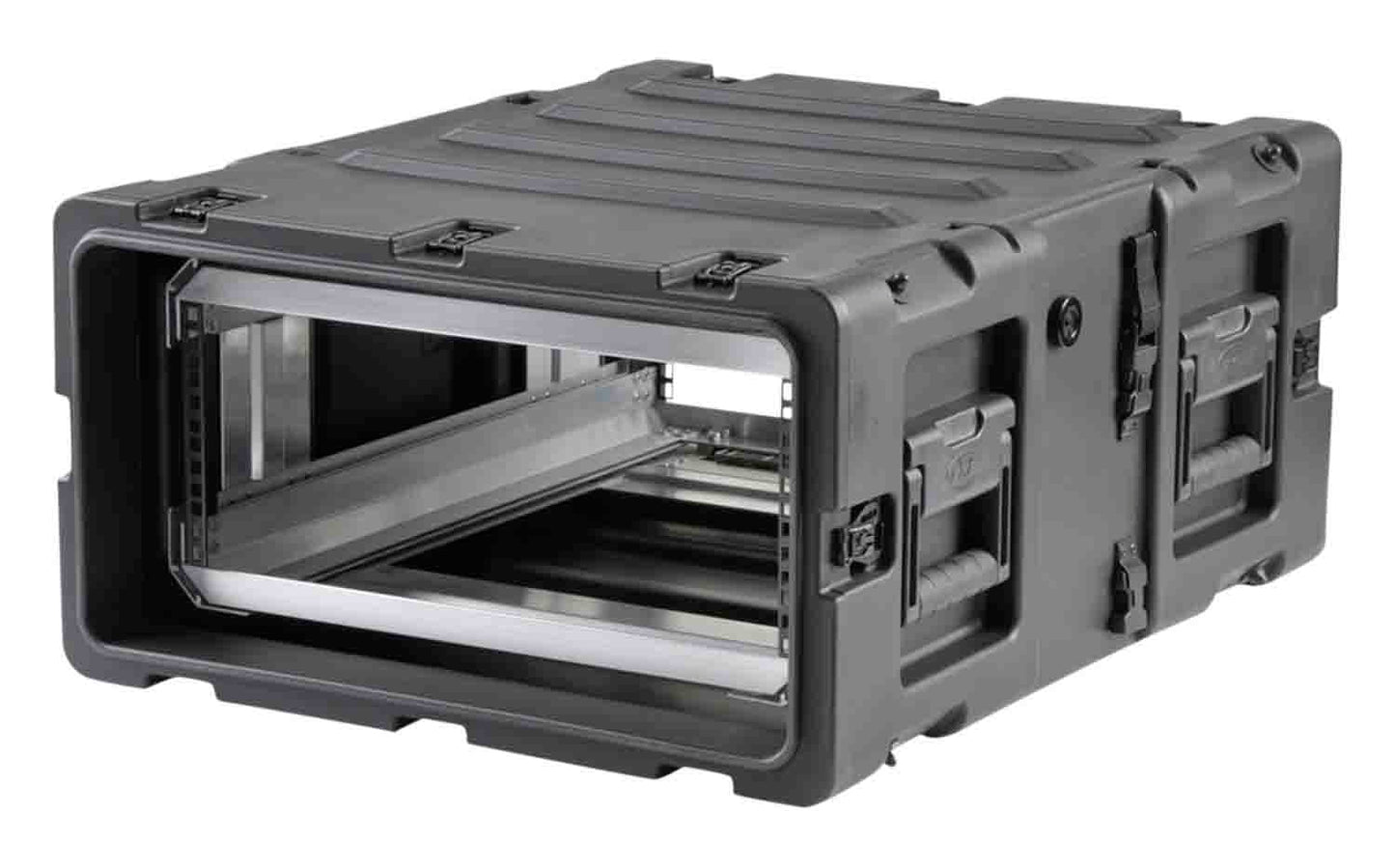 SKB Cases 3RS-4U24-25B, 4U 24-inch Deep RS Series Shock Rack Case - Hollywood DJ