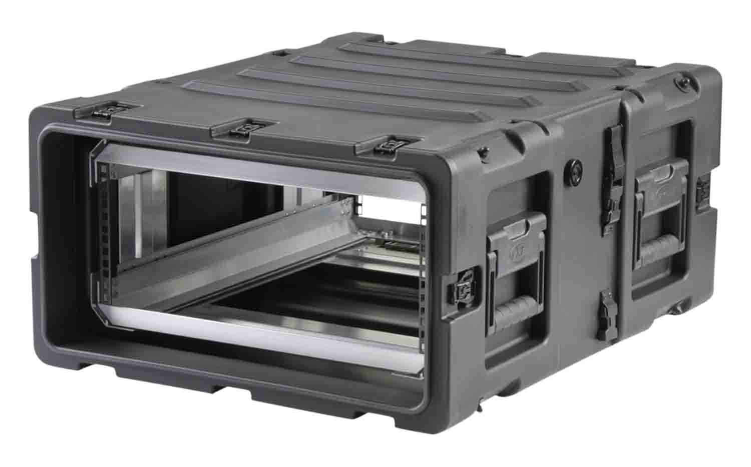 SKB Cases 3RS-4U24-25B, 4U 24-inch Deep RS Series Shock Rack Case - Hollywood DJ