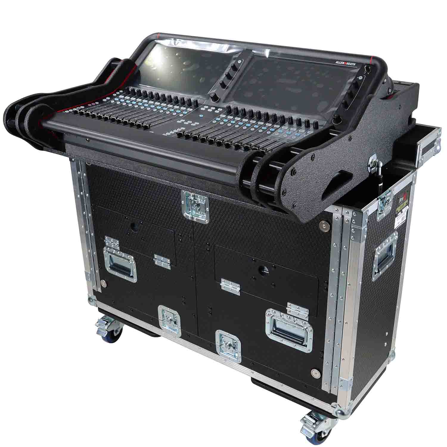 ProX XZF-AHAVANTIS Flip-Ready Easy Retracting Hydraulic Lift DJ Case for Allen and Heath Avantis Console - Hollywood DJ