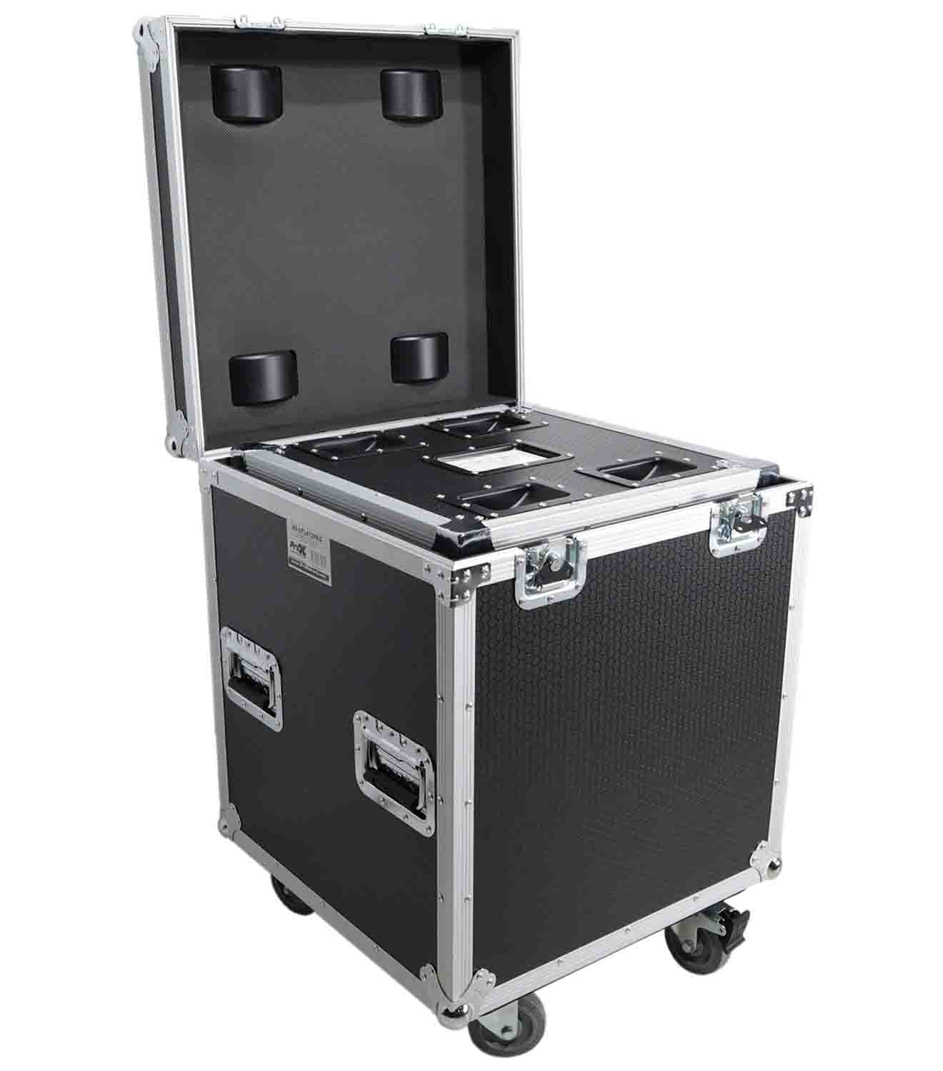 ProX XS-UTL49 PKG3, ATA Style Road Cases Large, Medium and Small Size with Wheels - Package of 3 - Hollywood DJ