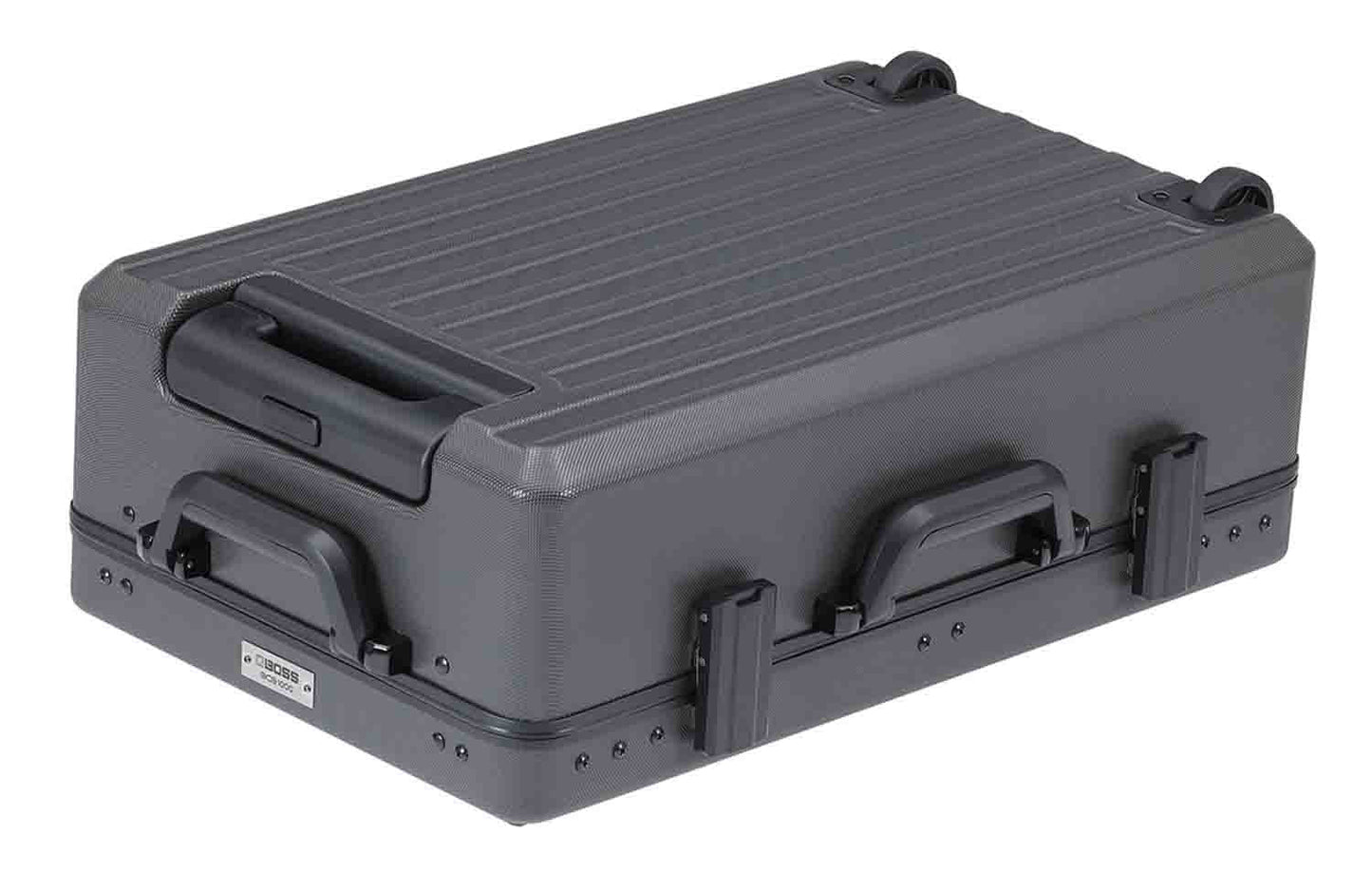 BOSS BCB-1000 Deluxe Wheeled Pedal Board and Case - Hollywood DJ