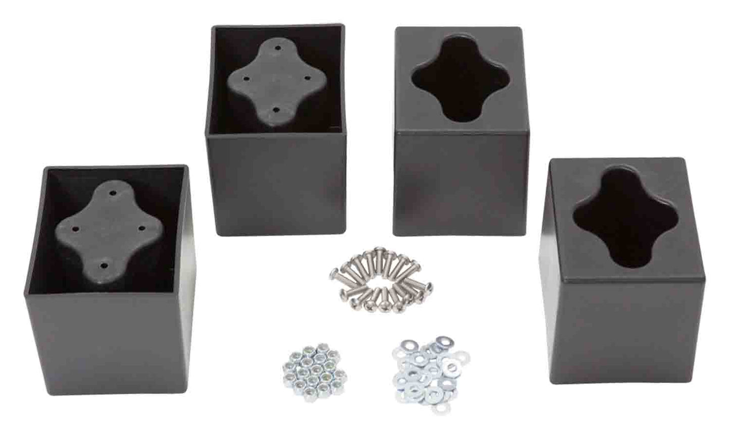 SKB Cases 3R-FLRK Forklift Riser Kit for Select 3R Series Cases - Set of 4 - Hollywood DJ