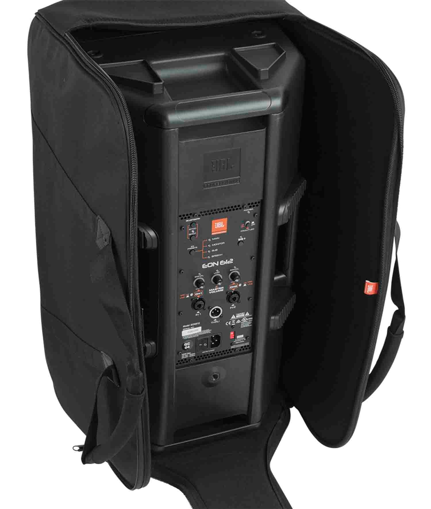 JBL EON612-BAG Deluxe Carry Bag with 10mm Padding and Dual Access Zippers - Hollywood DJ