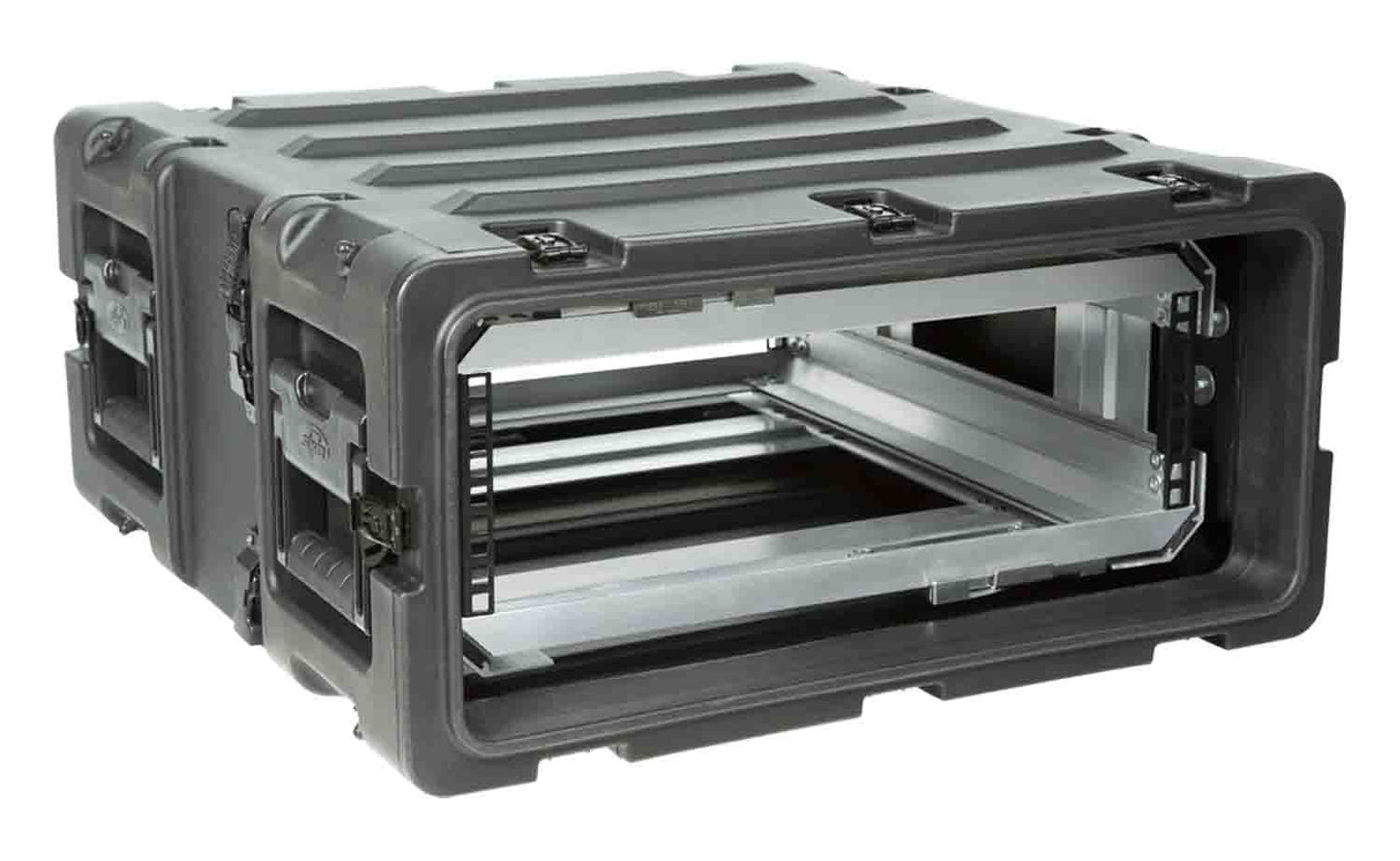 SKB Cases 3RR-3U20-22B, 20-Inch Removable Shock Rack Transport Case - Hollywood DJ