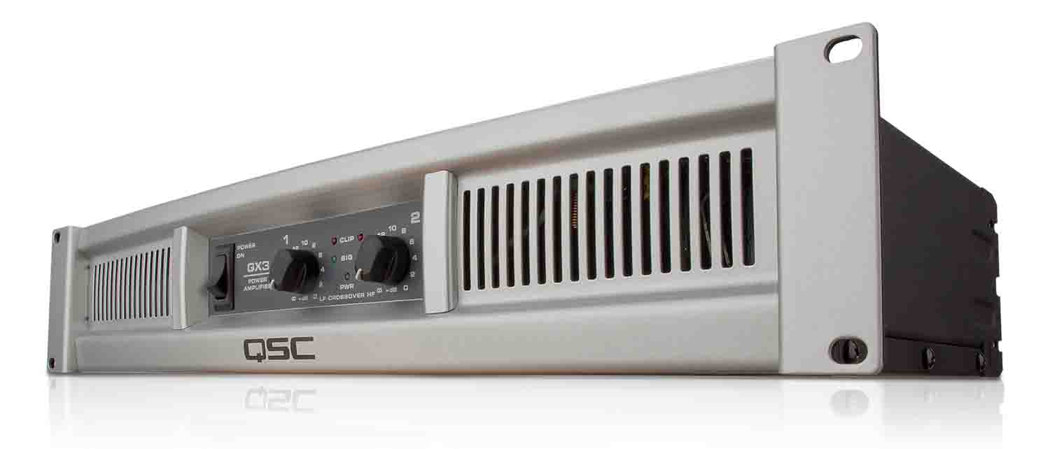 QSC GX3 2 Channel Power Amplifier - 425W - Hollywood DJ