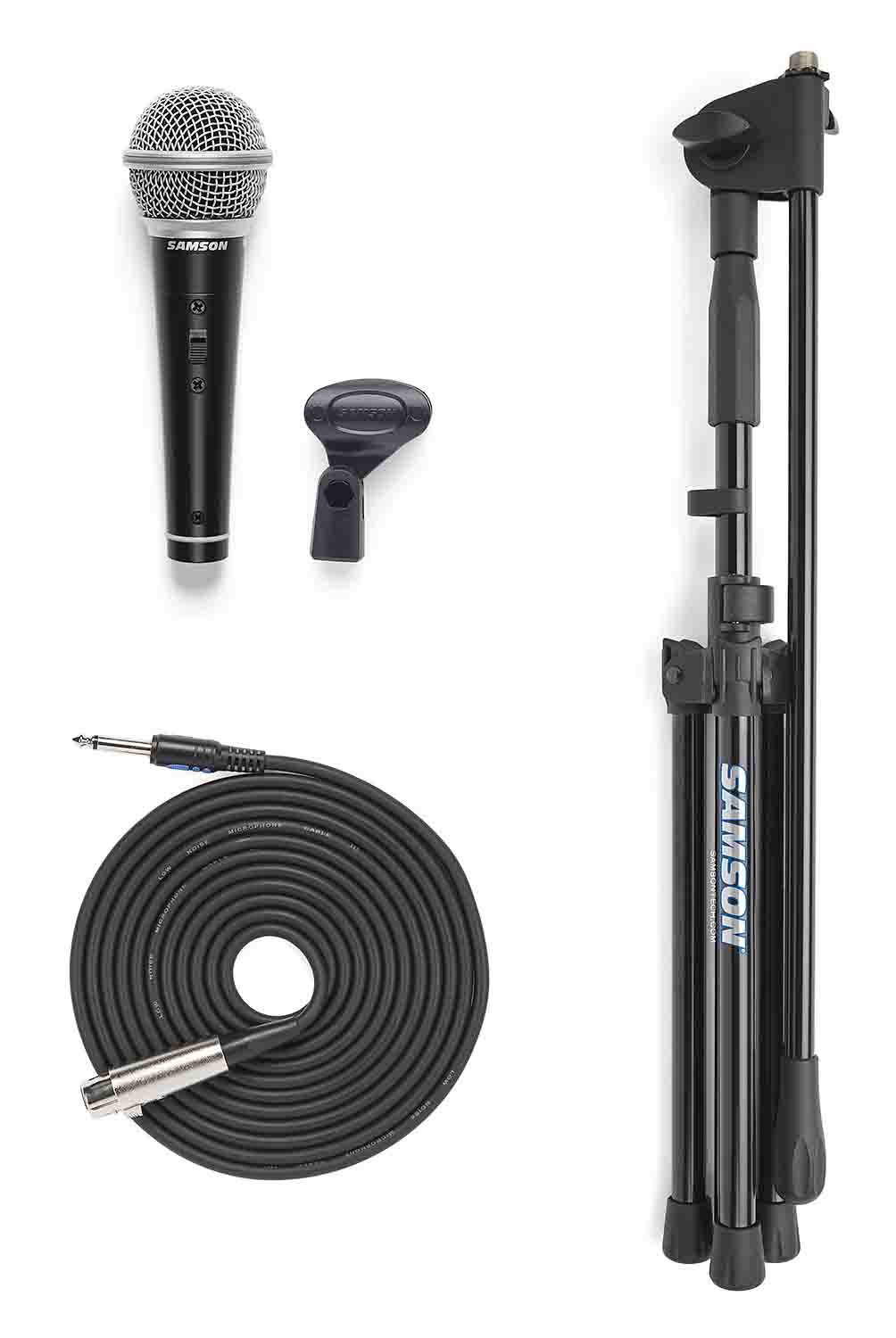 Samson VP10 Microphone Value Pack - Hollywood DJ
